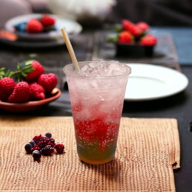 Soda Italiana de Frutos Rojos*
