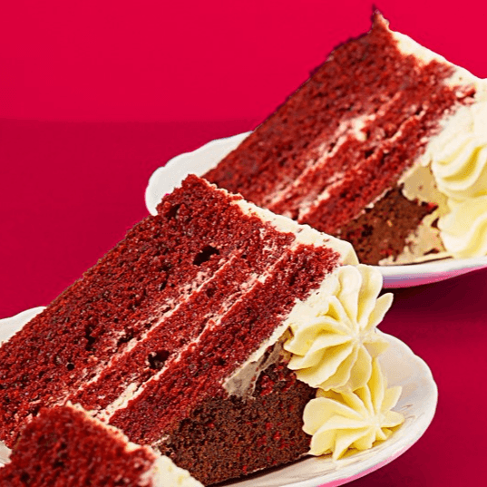Porcion Torta Red Velvet