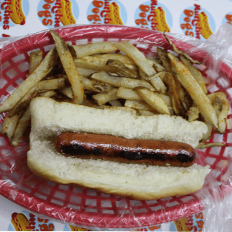 Hotdog de Pavo