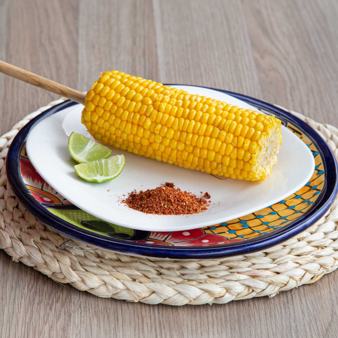 Elote Amarillo con Sal y limón