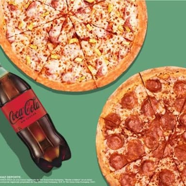2 Pizzas Especialidad DGL +1 Refersco 2L