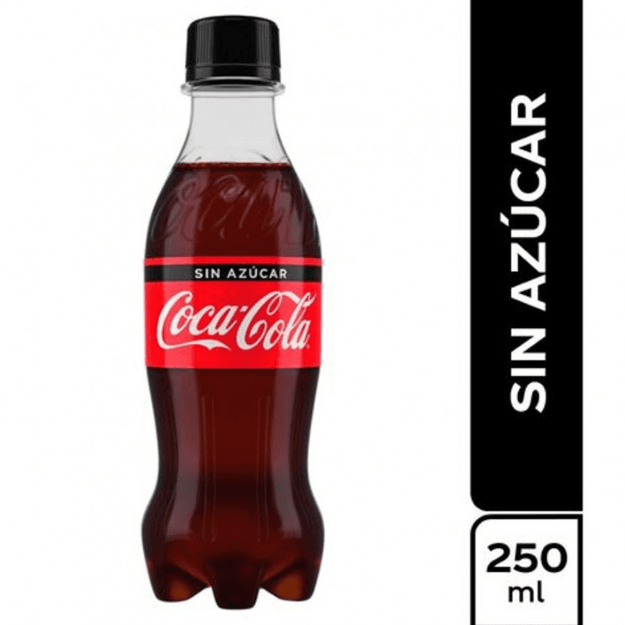 Coca Cola Sin Azucar 250 Ml
