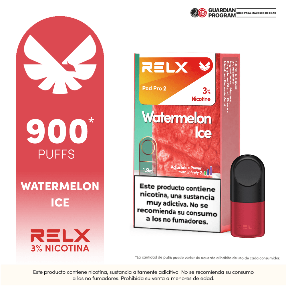 Relx Pod  Watermelon Ice 3%