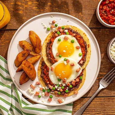 Huevos Motuleños Estilo La Parcela