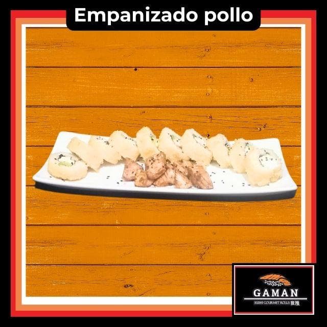 Rollo pollo empanizado caliente clásico