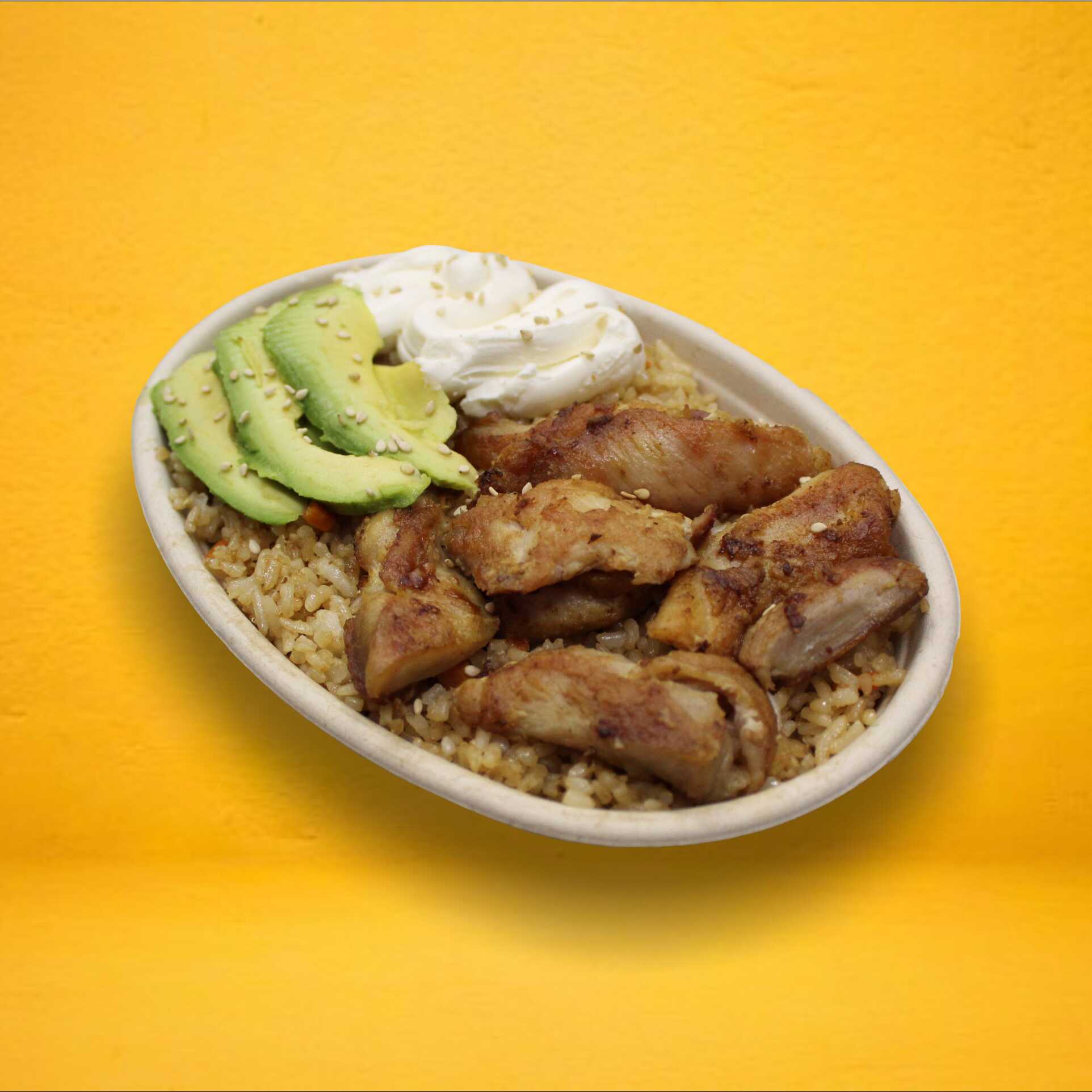 Yakimeshi de Pollo