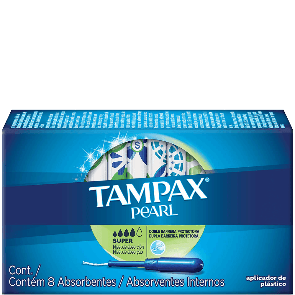 Tampones Tampax Pearl 8pz