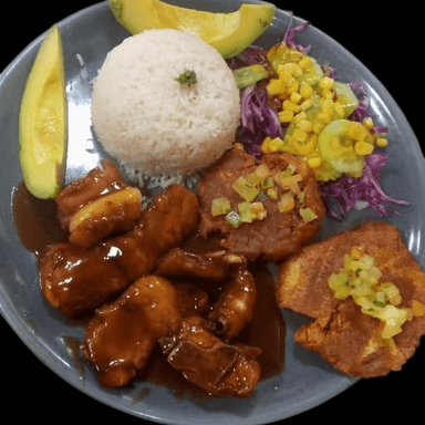 Costillas a la BBQ