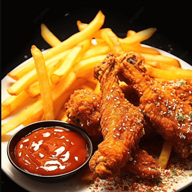 Combo Alitas La Ronda + Papas Fritas