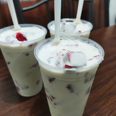 Fresas congeladas con crema grandes *