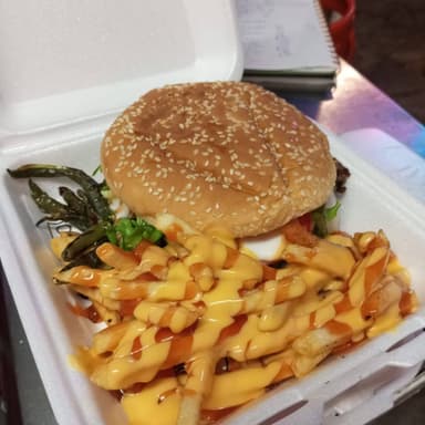 Hamburguesa con Papas