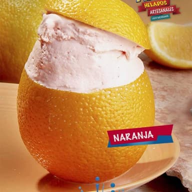 HELADO DE NARANJA