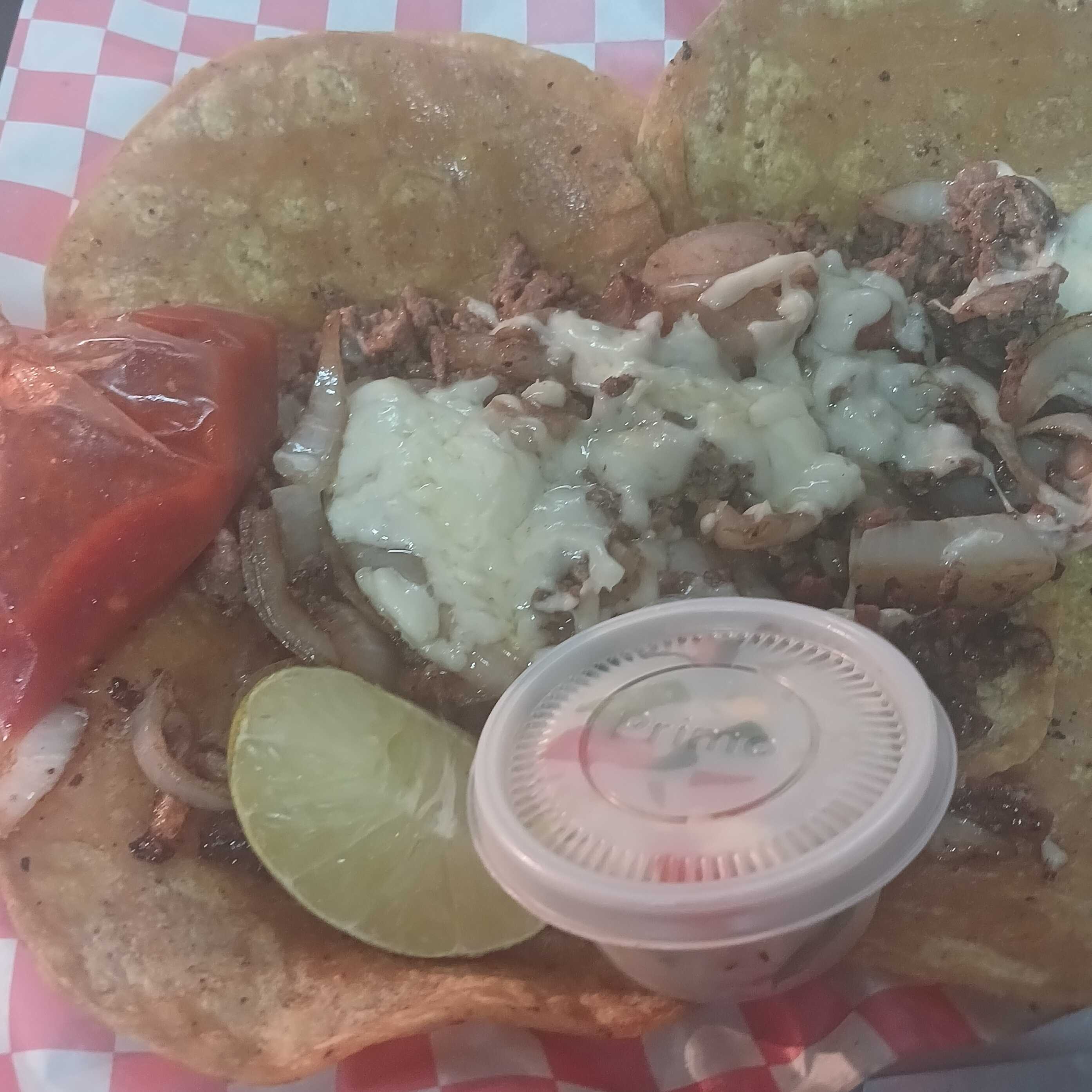 Tacos de Alambre Bistec