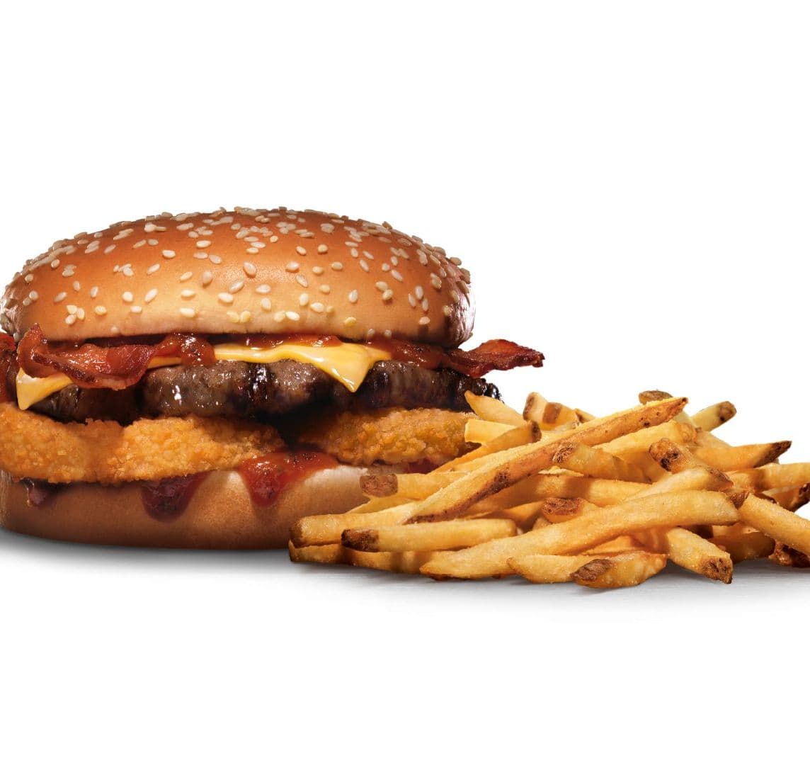1 Western Bacon + 1 Papas Medianas