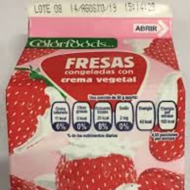 Fresas Congeladas