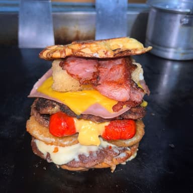 hamburguesa MONSTERS