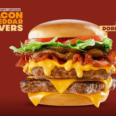 Bacon Cheddar Lovers Doble
