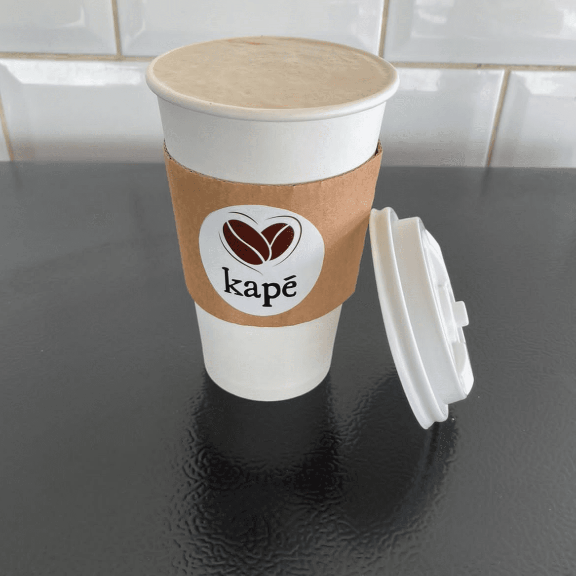 Combo Capuchino y Waffles