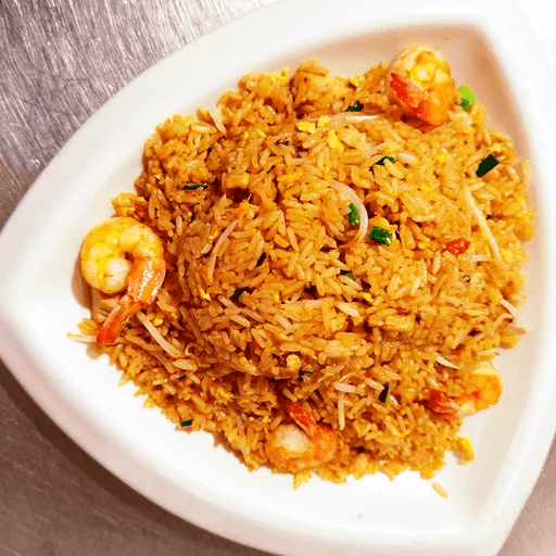 Chaufa con Langostinos
