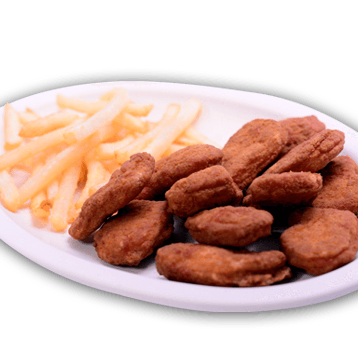 Nugguets de Pollo Con Papas