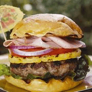HAMBURGUESA HAWAIANA