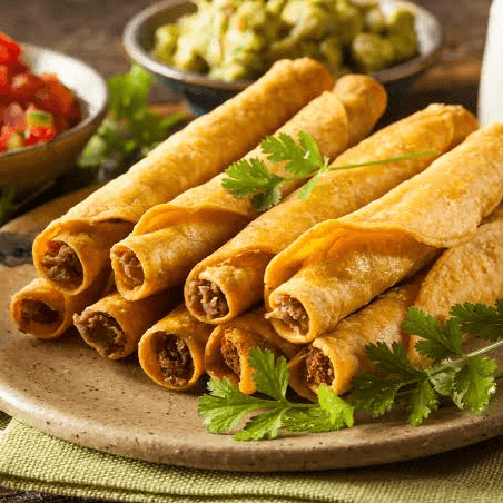 Órden 6 tacos dorados