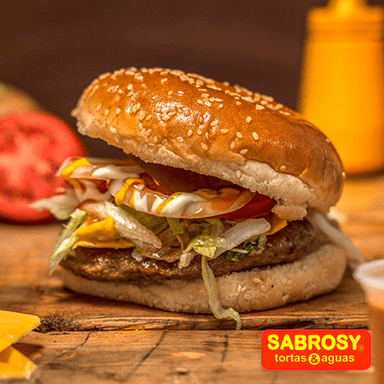 Hamburguesas Con Queso Amarillo