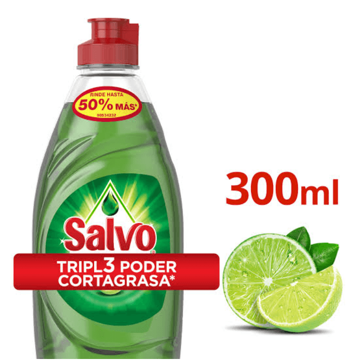 Salvo triple poder corta grasa 300 ml.