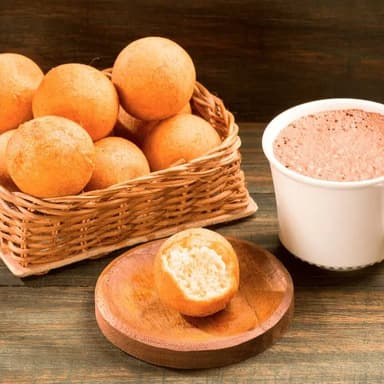 Chocolate Colombiano En Leche+5 Buñuelos