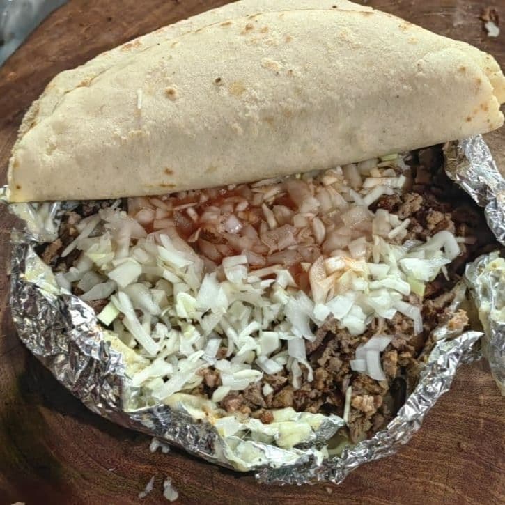Papa con Asada