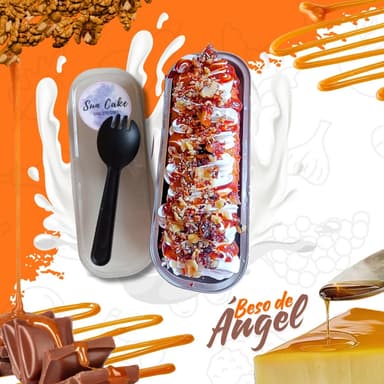 CUCHARIABLE CAKE BESO DE ANGEL