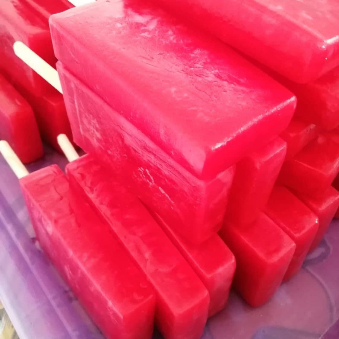 Paleta de agua varios sabores