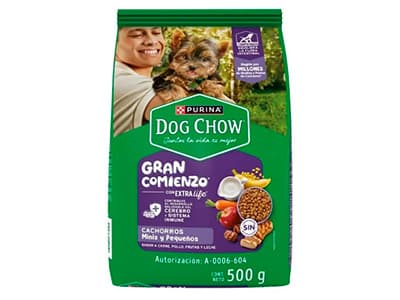 ALIM PERRO DOG CHOW PUPPY RAZA M/G 500 G