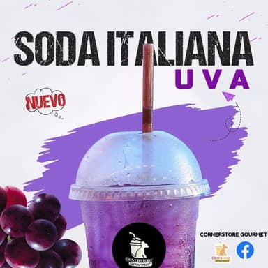 Soda Italiana de Uva