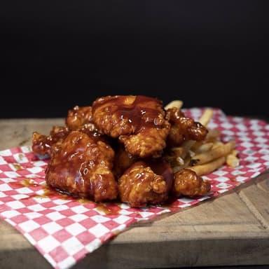 Boneless con salsita Bbq