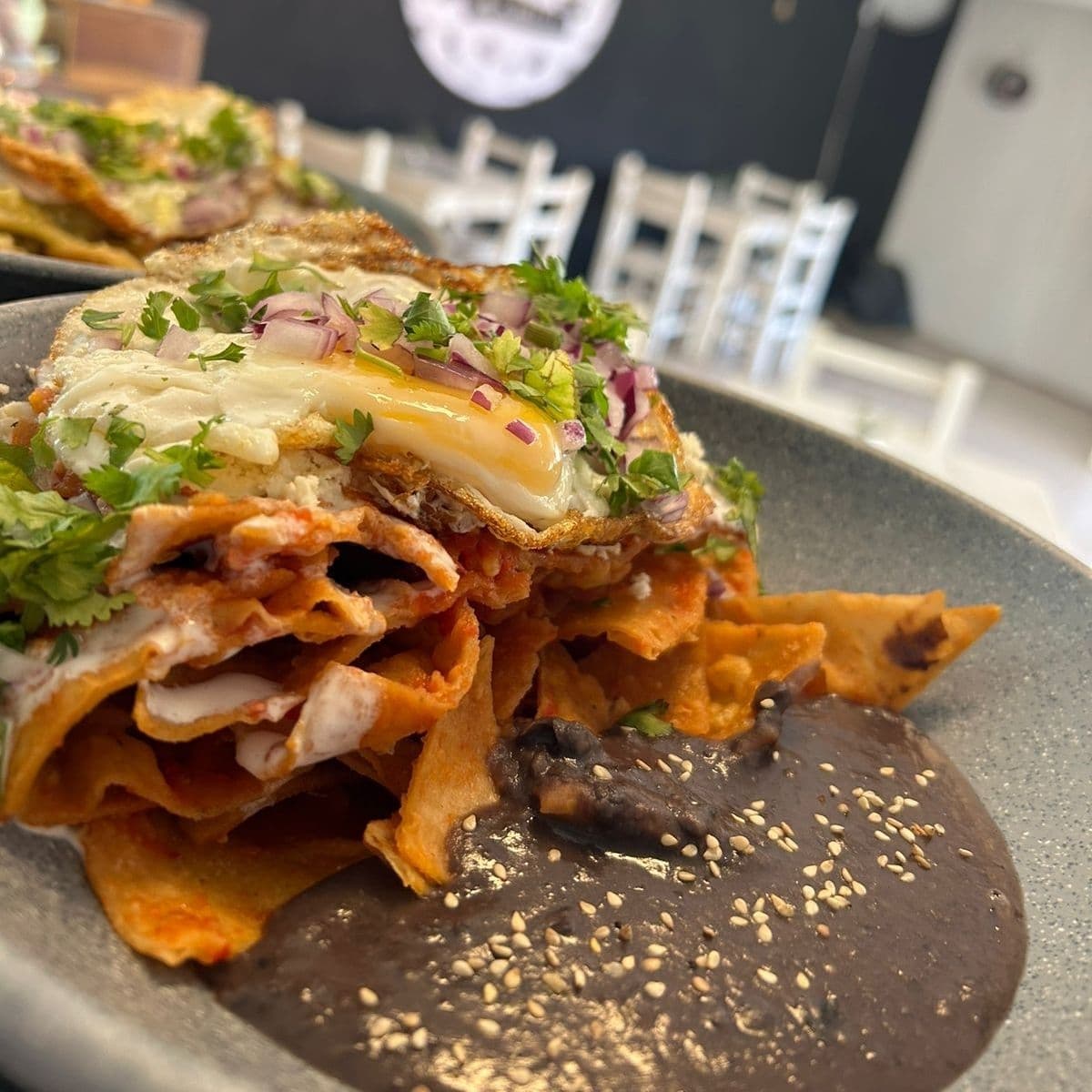 Chilaquiles con Huevo