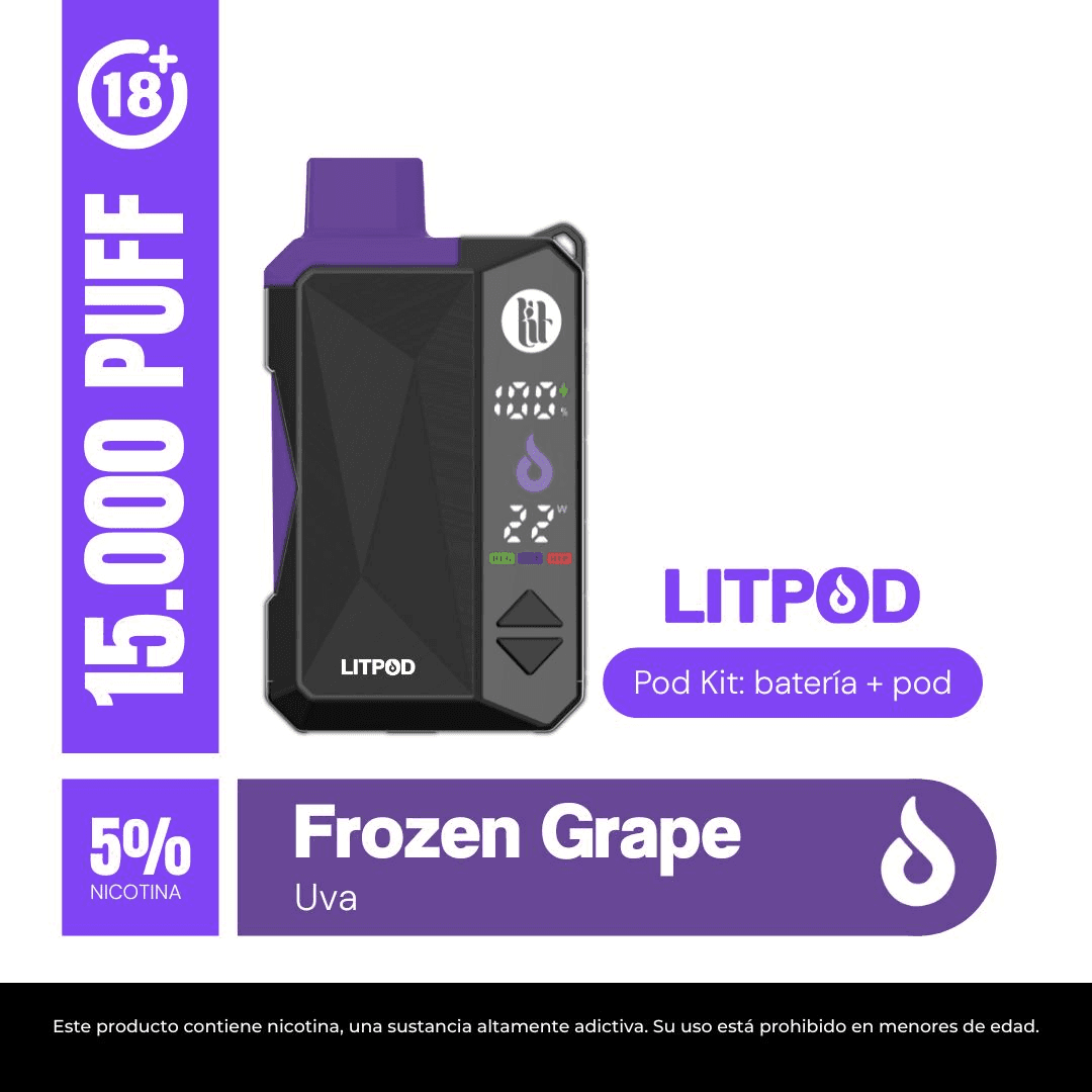 Litpod Kit FROZEN GRAPE 5%