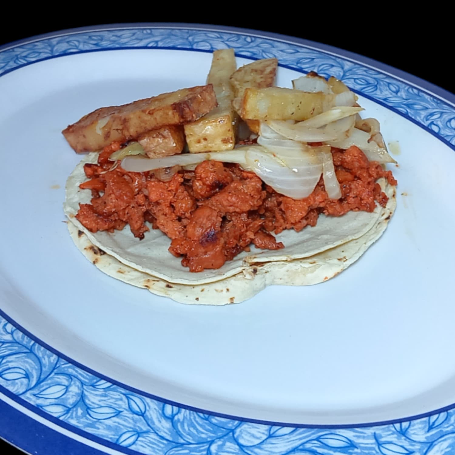 TACO DE CHORIZO