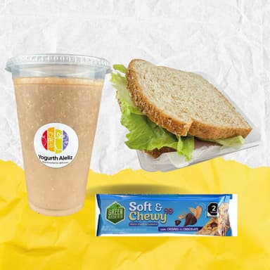 Sándwich+ Licuado 500ml + Barrita Granola