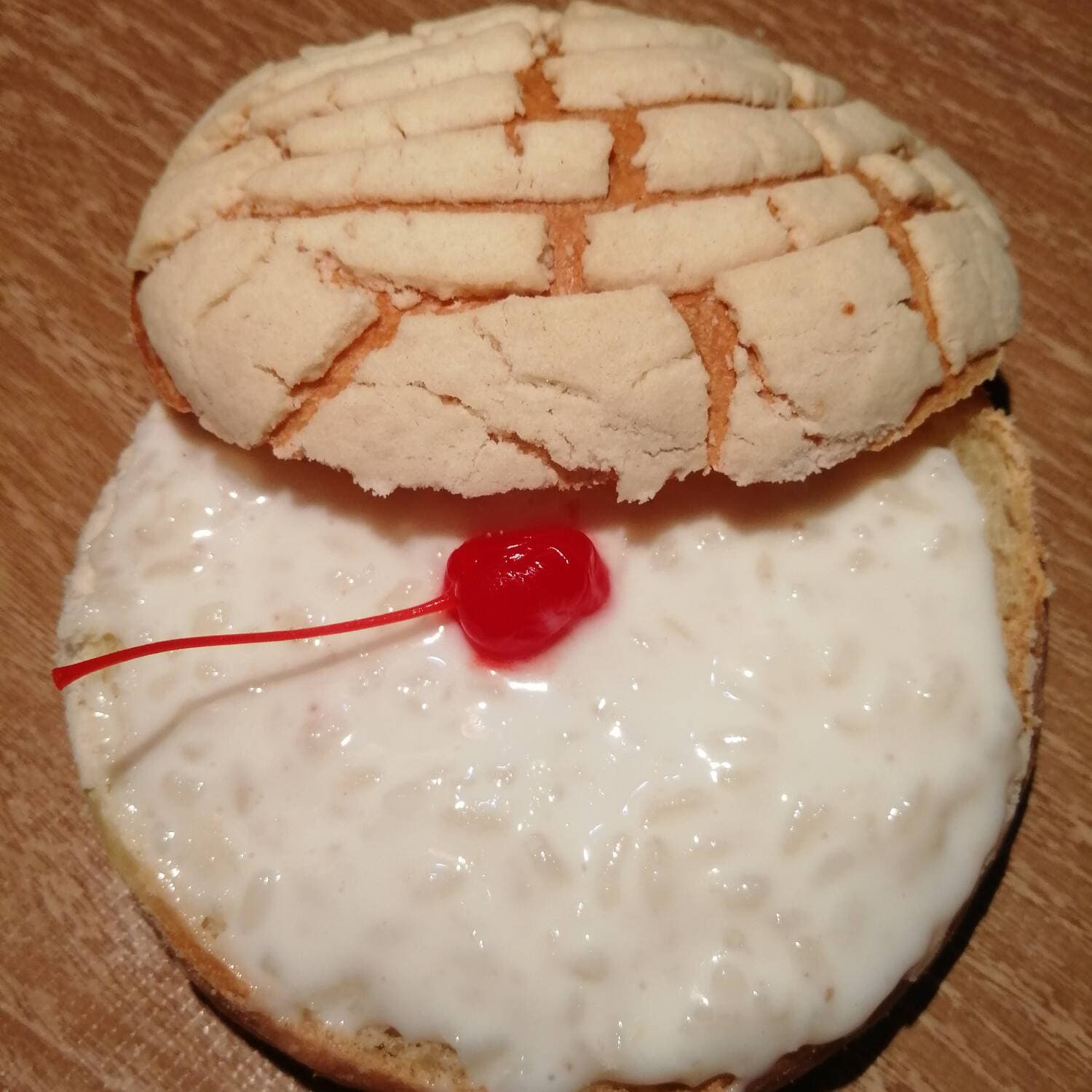 Concha de Arroz con Leche