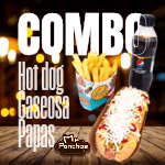 Combo perro sencillo+ papas +bebida