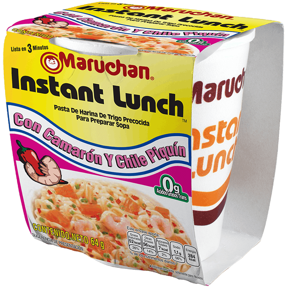 SOPA MARUCHAN CAMARON Y PIQUIN 64GR