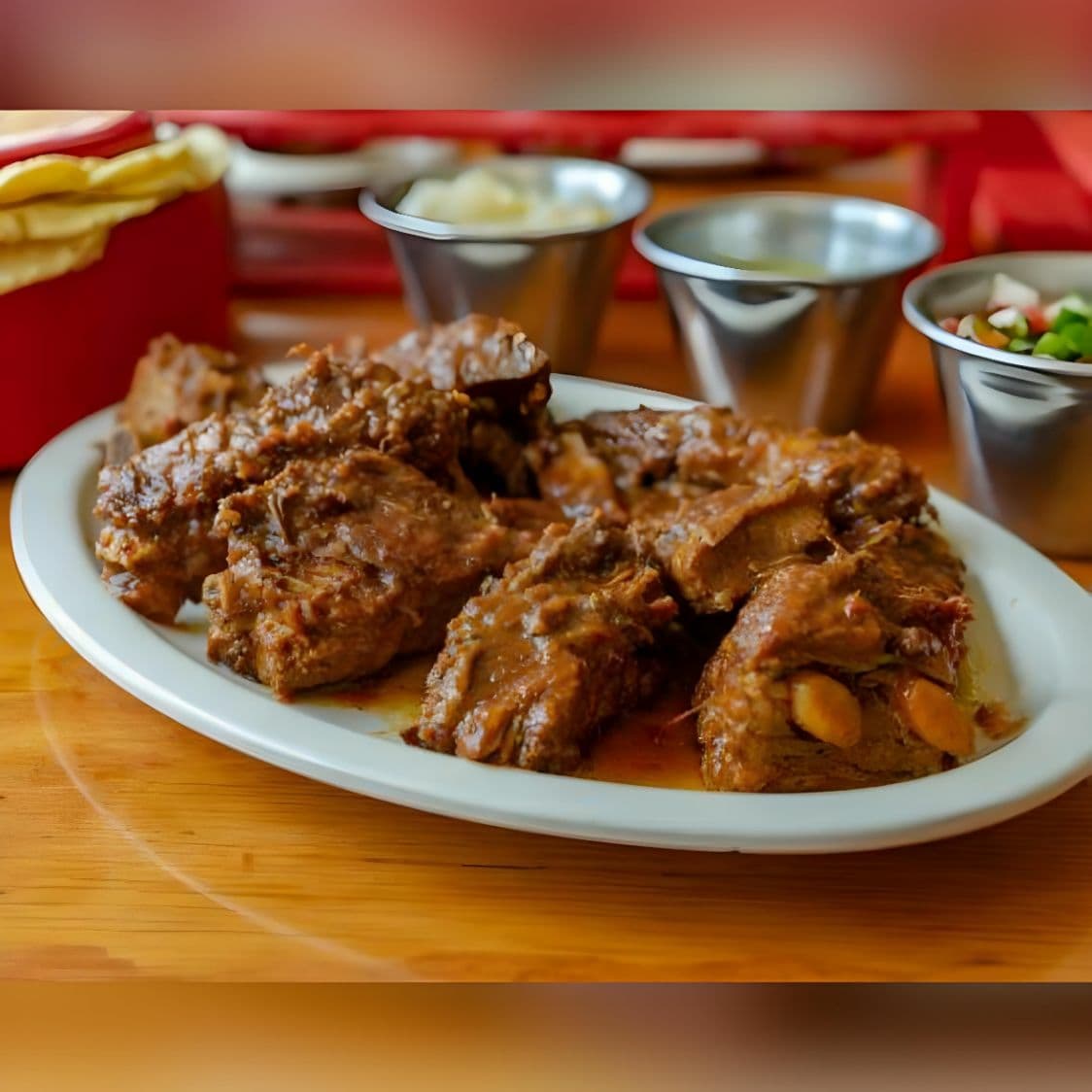 3/4 Kilogramo de Costilla Enchilada