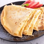 Crepa de Mermelada de Fresa