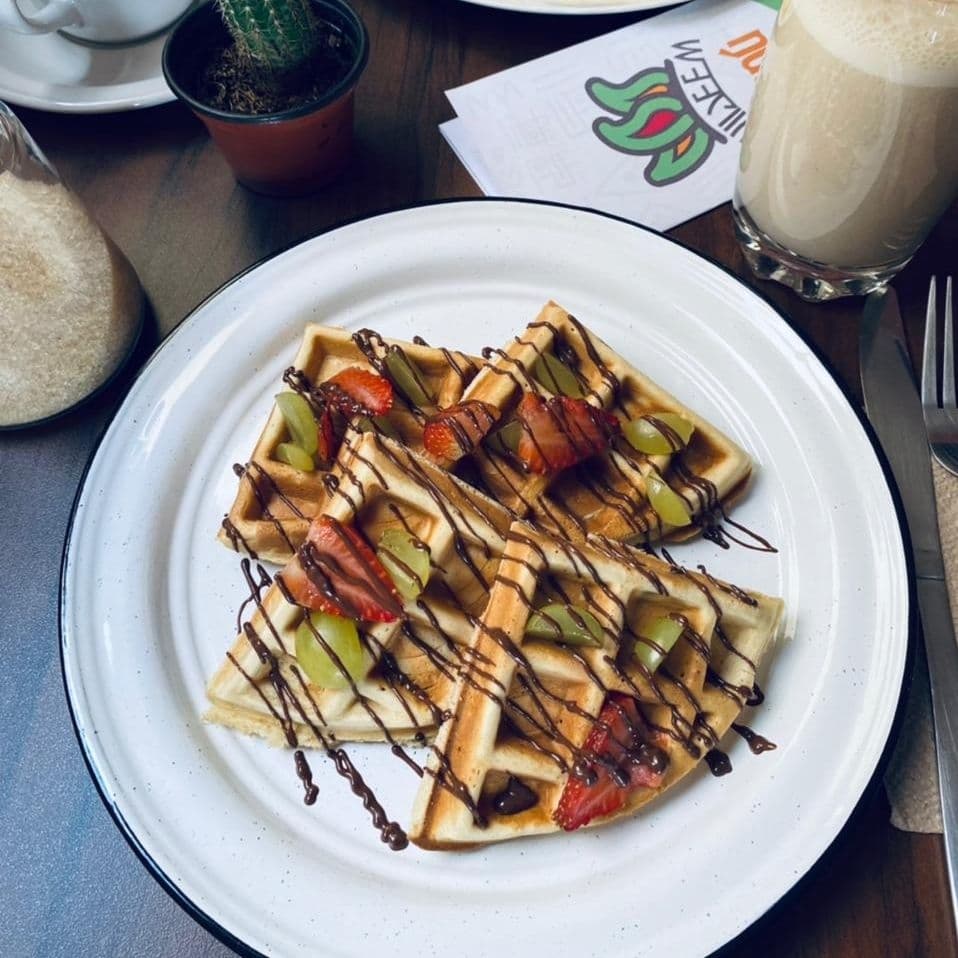 Waffle de Nutella
