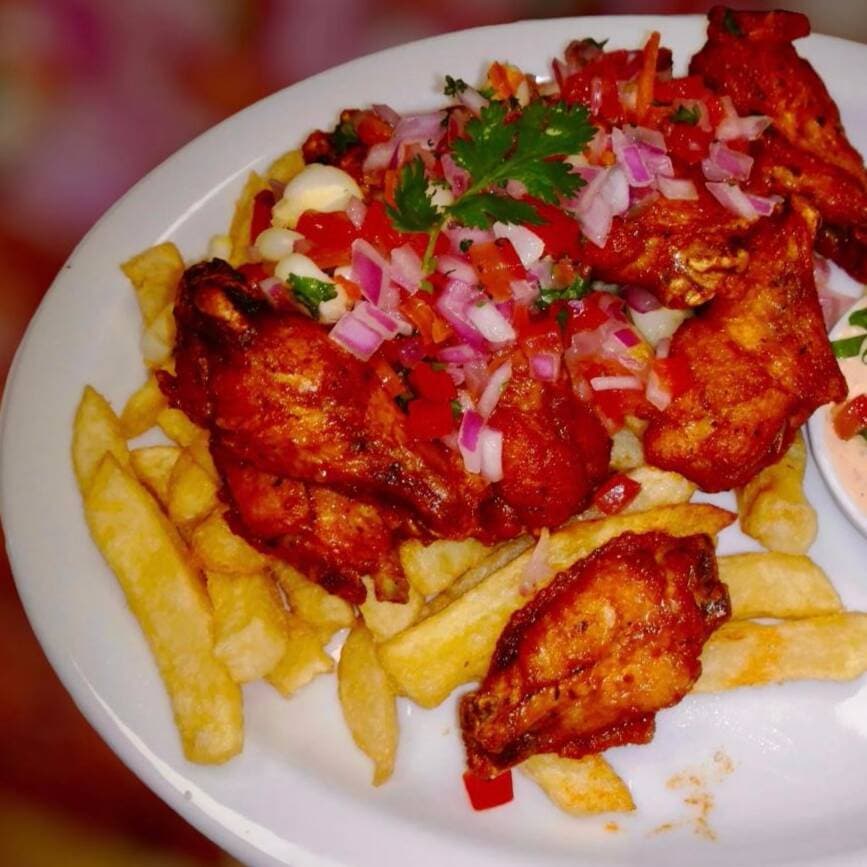 Alitas a la Parilla