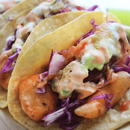 ORDEN 3 TACOS DE PESCADO ESTILO BAJA