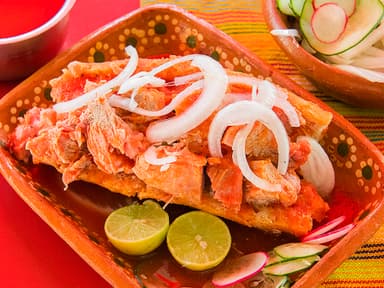 1 Torta Ahogada + 3 Taco Dorado Sencillo