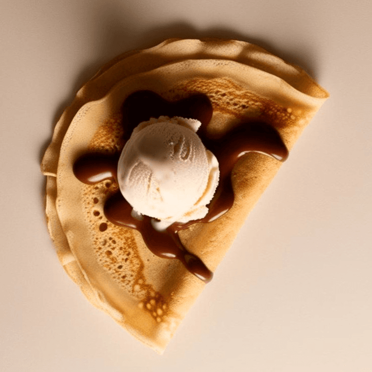 Crepa con Helado