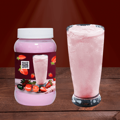Frappe De Fresa de Leche 500 Ml